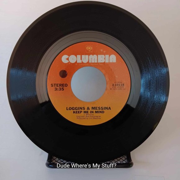 LOGGINS & MESSINA - GROWIN' - KEEP ME IN MIND - 45 RPM vinyl - 1974 (RS) - Picture 2 of 4
